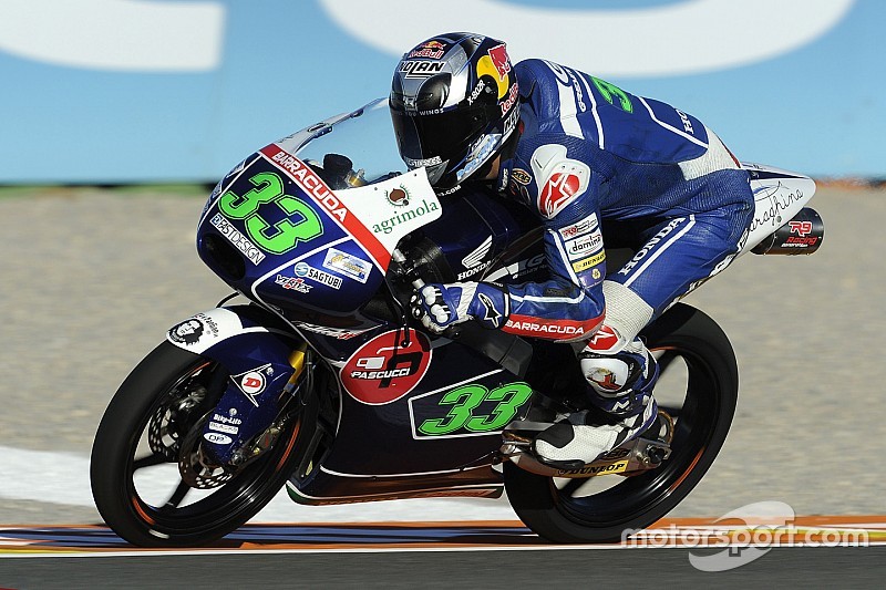 Bastianini ok nella prima uscita con la Honda 2016