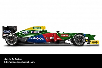 Photo gallery: retro liveries on modern F1 cars