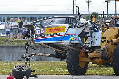 Lamborghini-Fahrer übersteht Horrorcrash in Sebring