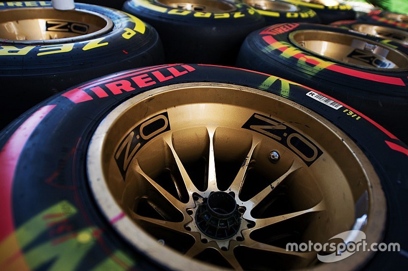 Pneu ultramacio da F1 será usado apenas em circuitos de rua