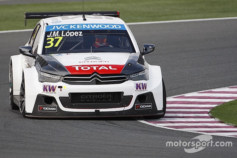 WTCC-Finale in Katar: Weltmeister Lopez auf der Pole-Position