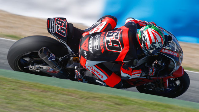 Ben 250 giri per Nicky Hayden nei test di Jerez
