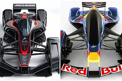Red Bull ironiza carro futurista da McLaren: 5 anos atrasado