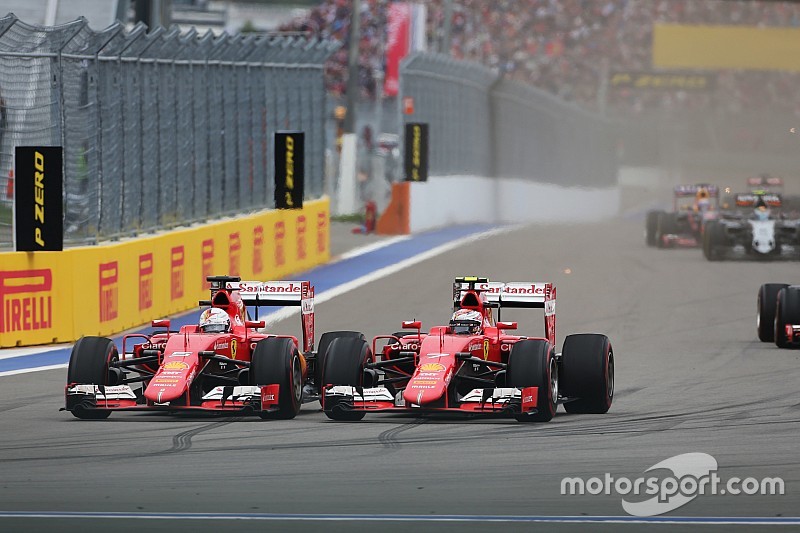 Ferrari-Techniker: Kimi Räikkönen treibt Sebastian Vettel richtig an