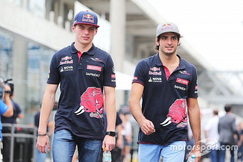 Toro Rosso da un gran valor al trabajo de Verstappen y Sainz