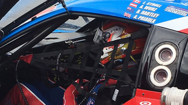 Lance Stroll subito a muro nei test di Daytona