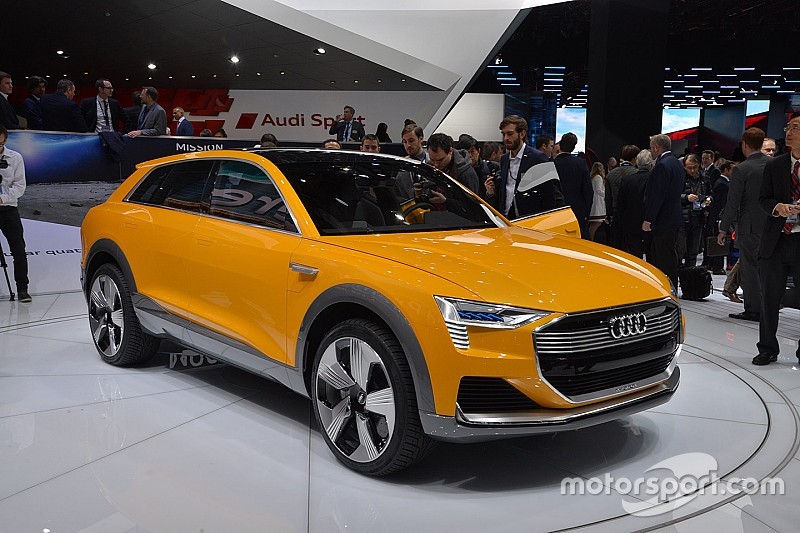 Audi H-Tron Quattro rijdt 600 kilometer op één tank waterstof
