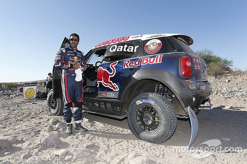 Nasser Al-Attiyah, optimista pese a la adversidad
