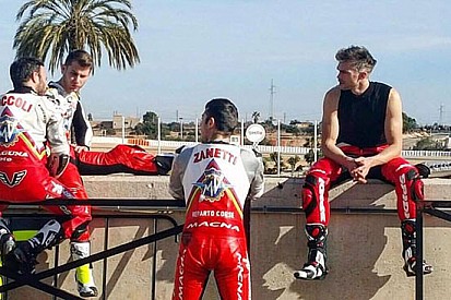 Test a Cartagena per MV Agusta con Cluzel e Zanetti