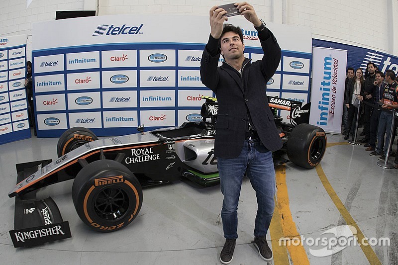 Sergio Pérez pronostica un buen 2016 para Force India
