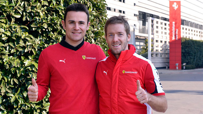Primo giorno in Ferrari per Sam Bird