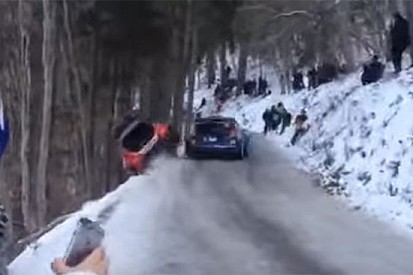 Monte-Carlo: Evans colpisce la Fiesta di Kubica!