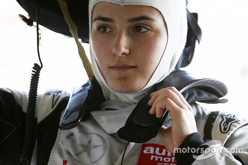 Tatiana Calderon in GP3 con il team Arden International