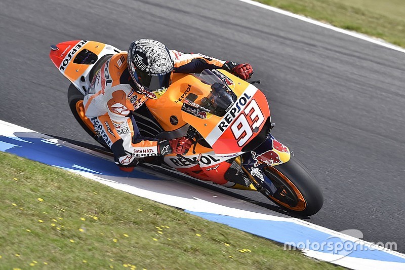 Test Phillip Island, Day 3: Marquez tra tante cadute