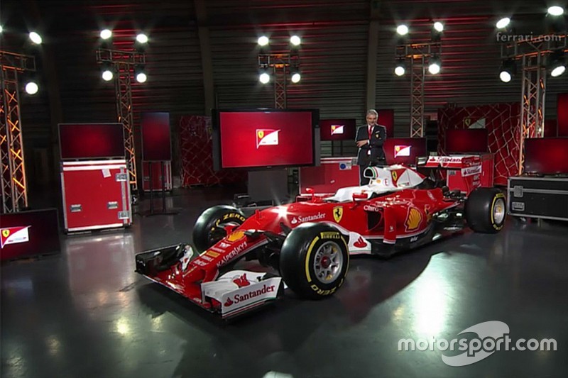 Com mais branco, Ferrari revela pintura para temporada 2016