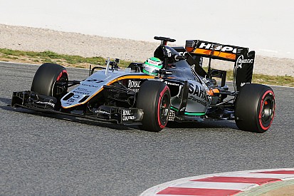 Formel-1-Test in Barcelona: Nico Hülkenberg mit Bestzeit für Force India