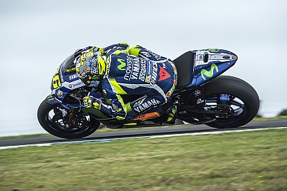 Satisfeito, Rossi explica queda e vê moto competitiva