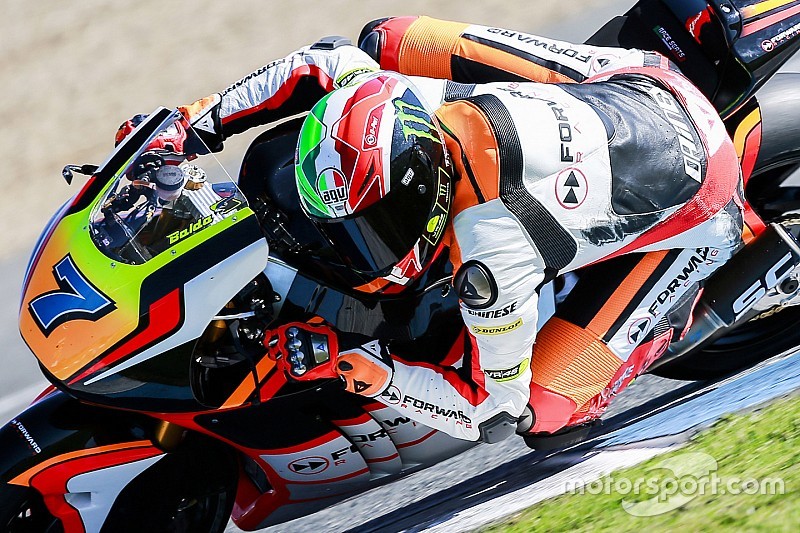Baldassarri terzo alla fine dei test di Jerez