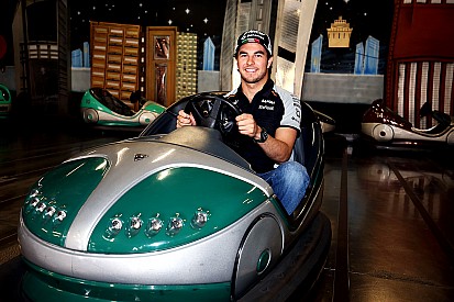 Galería: Sergio Pérez visitó el Luna Park de Melbourne
