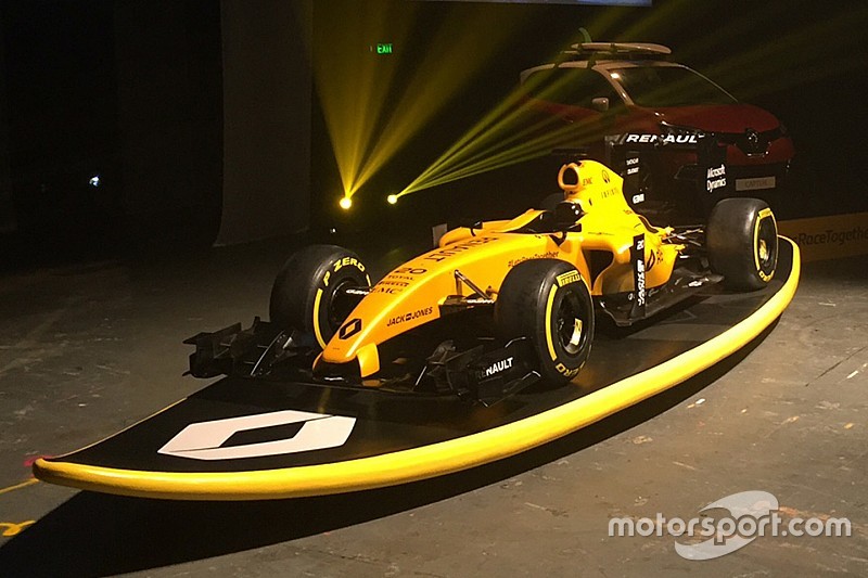 Renault toont nieuwe F1-livery