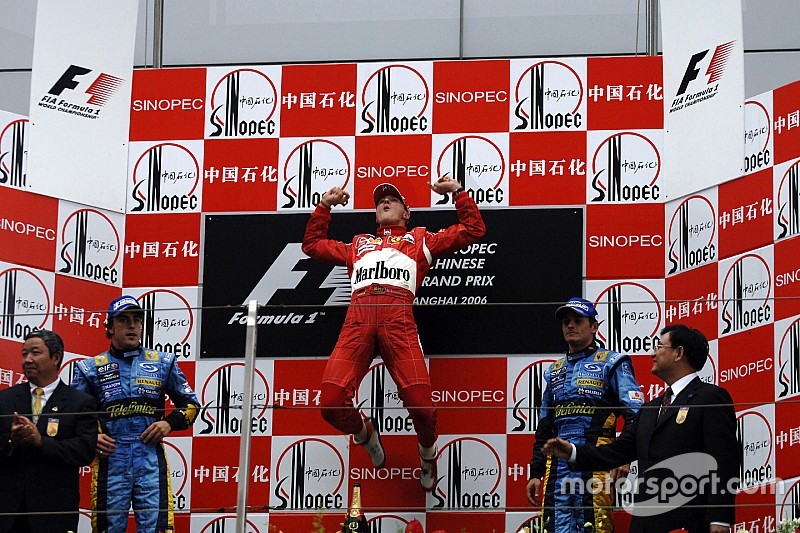Galería: Los podios del GP de China de F1