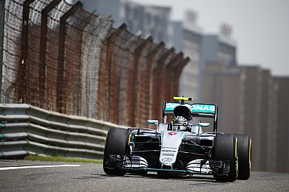 Die Startaufstellung zum Grand Prix von China
