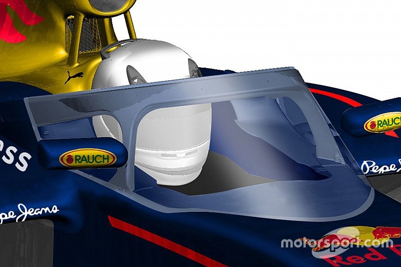 Proteção de cockpit da Red Bull pode ficar pronta para 2017