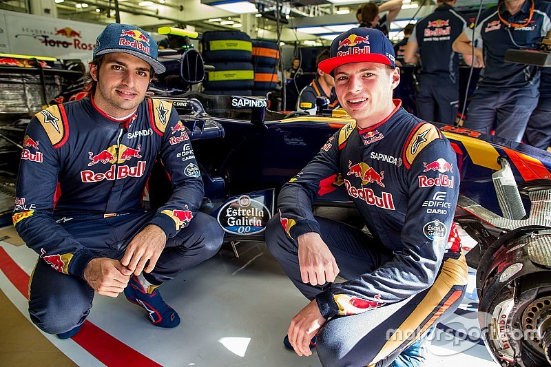 VIDEO: Verstappen y Sainz también se retan fuera de la pista