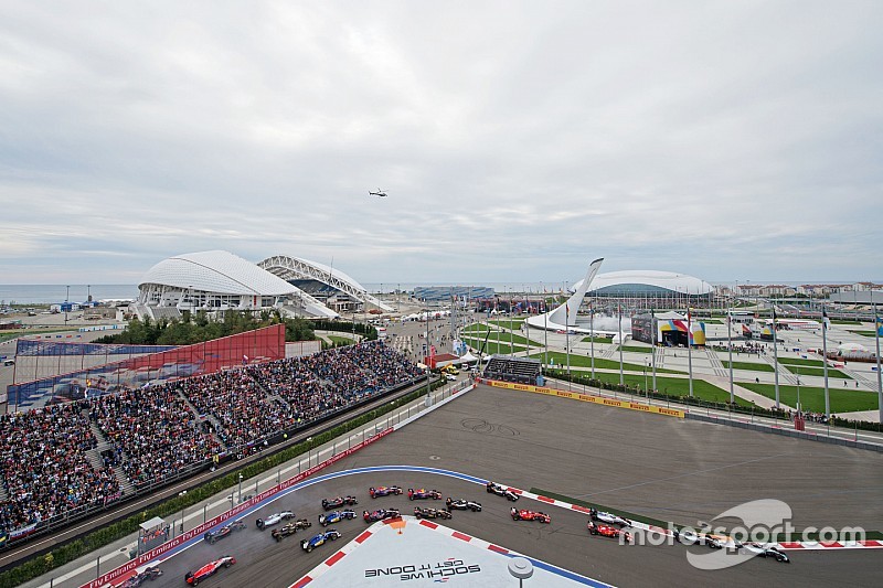 Tijdschema Formule 1 Grand Prix van Rusland