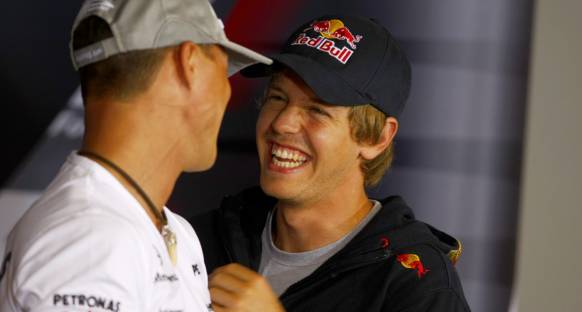 Vettel Schumacher'i savundu