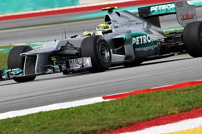 Malezya'da son antrenmanların en hızlısı Rosberg