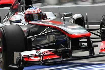 McLaren'ın hızı Button için sürpriz oldu
