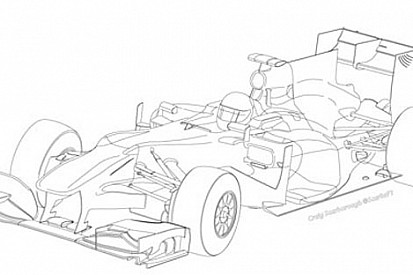 Tahmini bir F1 aracı