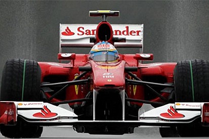 Belçika Grand Prix Cuma 1. antrenman turları - Alonso yağmur altında lider