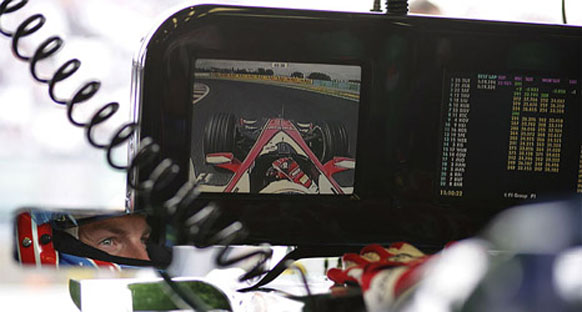 Alex Wurz'la Magny-Cours'ta bir tur
