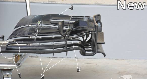 Analiz: Mclaren MP4-31 ön kanat