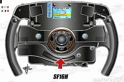 Teknik Analiz: Ferrari'nin direksiyonunda yatan 'roket' start pedalı