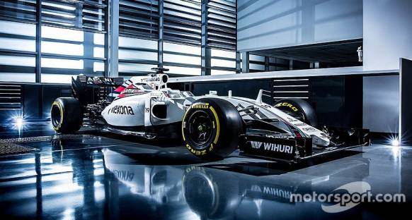 Williams 2016 aracının resimlerini paylaştı