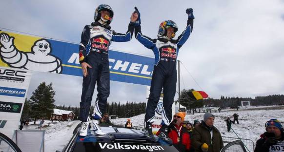 İsveç Rallisi: Ogier zafere ulaştı