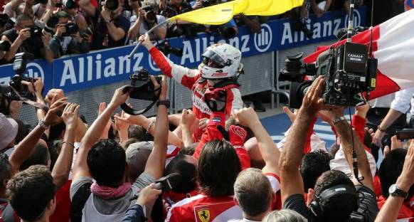 Vettel: Galibiyeti kelimelerle açıklayamıyorum