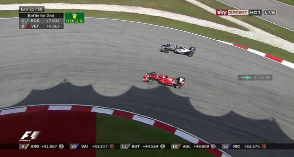 2015 Malezya GP start görüntüleri