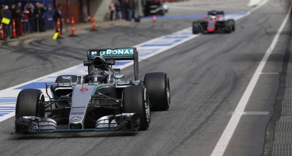Son antrenmanların en hızlısı Rosberg