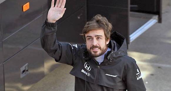 Alonso bilim kurgu hikayeleri arasında fitness çalışmalarına devam ediyor