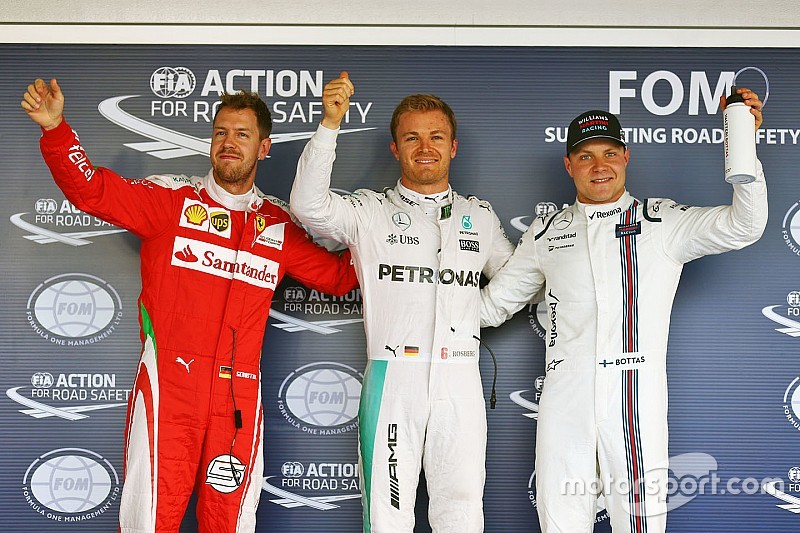 Rosberg logra una cómoda pole tras avería de Hamilton