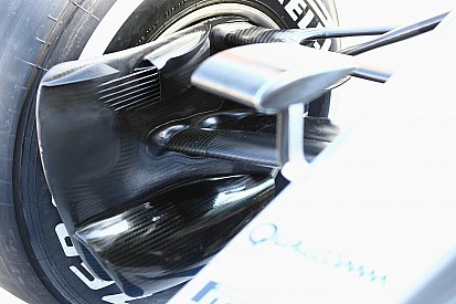 Tech update: De front brake duct op de Mercedes W07