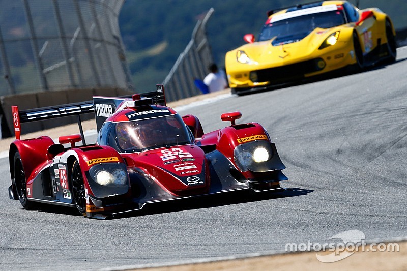 Prima fila Mazda a Laguna Seca grazie a Nunez e Long