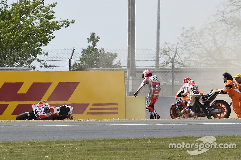 Ook Franse Grand Prix eindigt in tranen voor Ducati