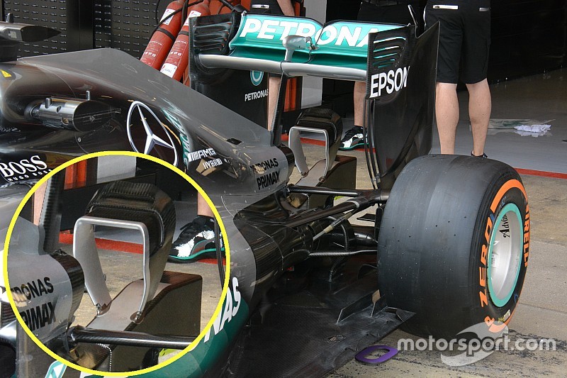 Tech update: Nieuwe monkey seat voor Mercedes