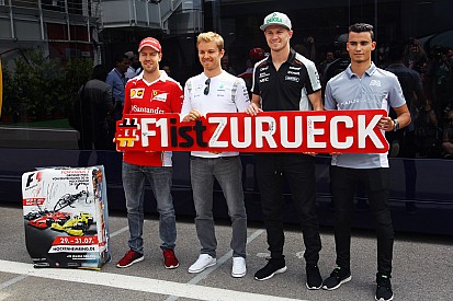 #F1istZurueck: Deutsche Formel-1-Fahrer machen Werbung für Hockenheim