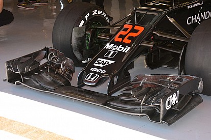 Технический брифинг: переднее антикрыло McLaren MP4-31